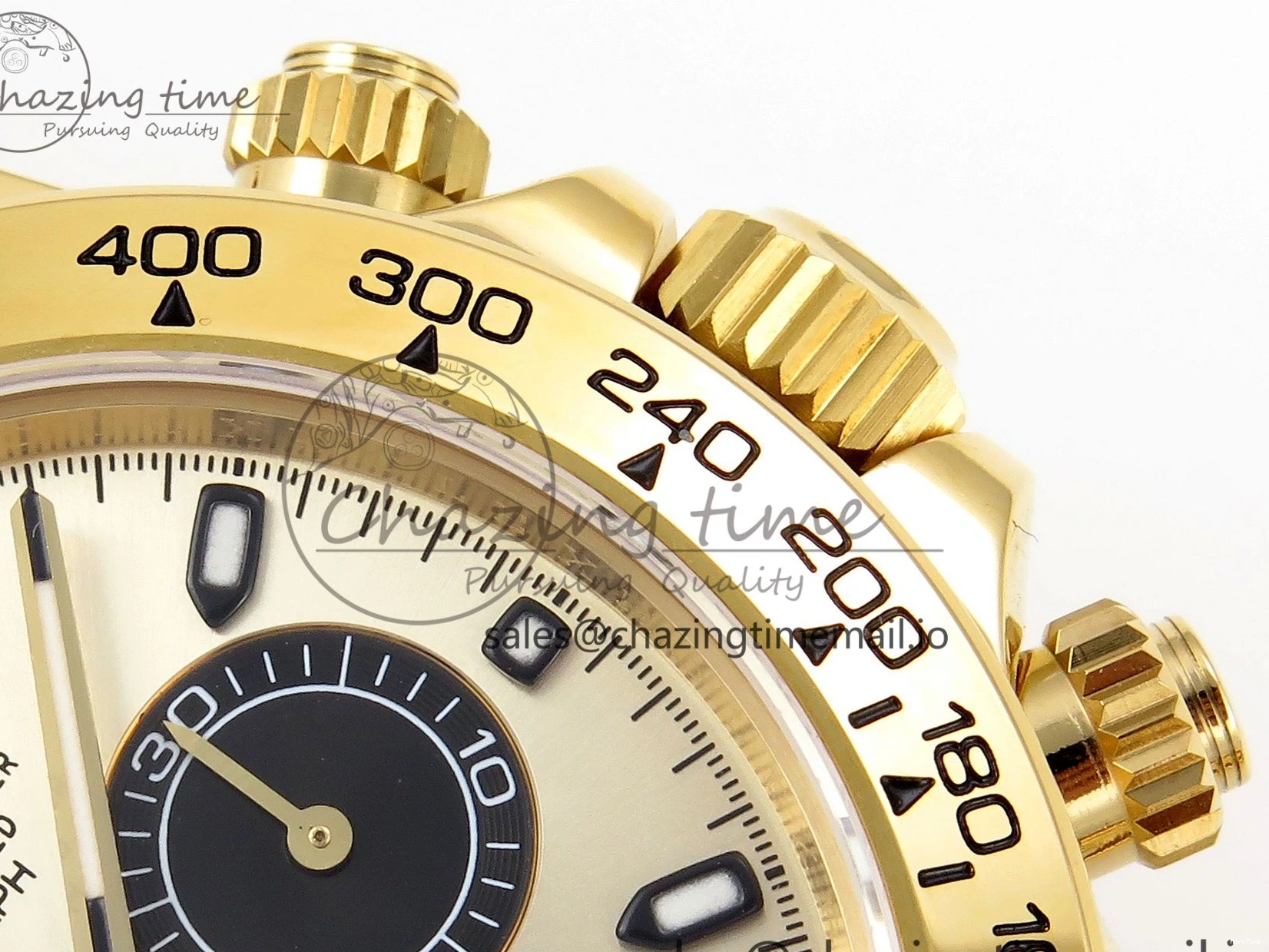 MiroTime 0101 Durable Daytona 116508 KING 1:1 Best Edition YG Black Dial on YG Bracelet SH 1907